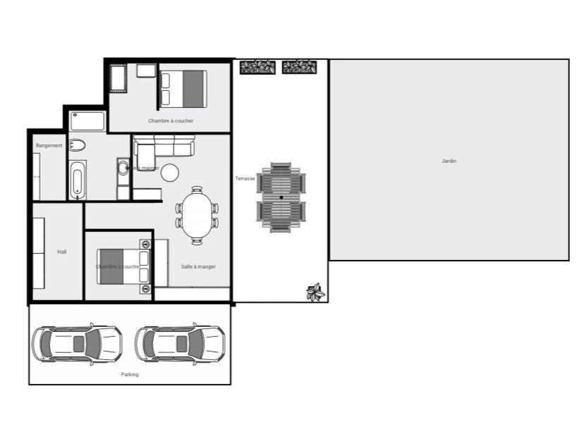 Maison En Plein Centre Avec Terrasse Et Jardin Вьельсальм Экстерьер фото